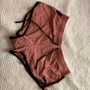 VS PINK pink pajama shorts.